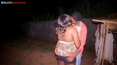 Street romance and hot sex with a chubby girl from the club